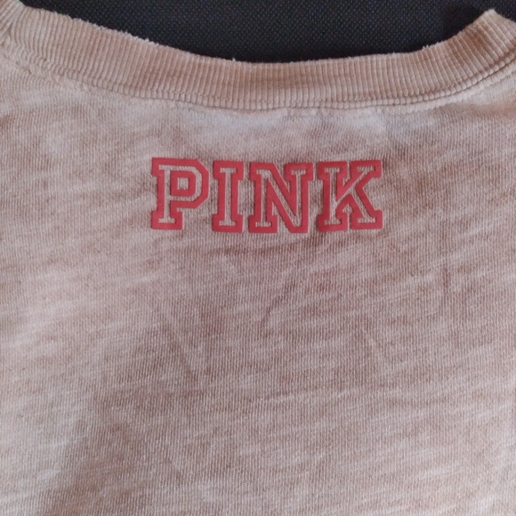 Pink by Victoria's Secret University of Houston lightweight sweatshirt, size S - Picture 6 of 10